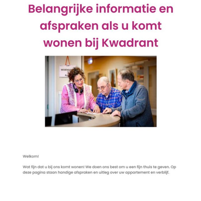 Printbare Brochure Huisregels